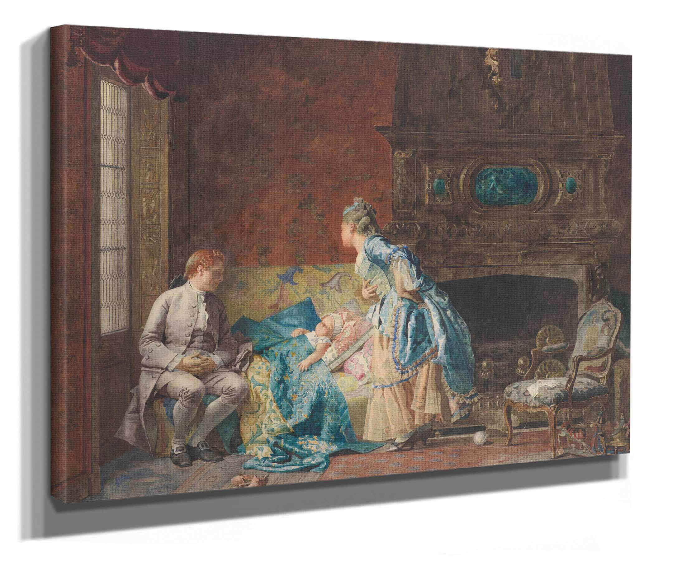 The First Babe by Jehan Georges Vibert