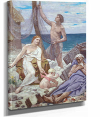 The Fishermans Family by Pierre Puvis De Chavannes