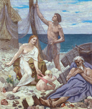 The Fishermans Family by Pierre Puvis De Chavannes