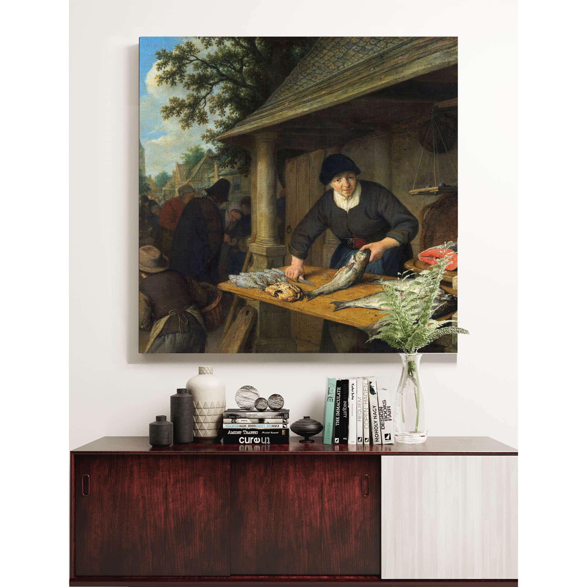 The Fishwife by Adriaen Van Ostade