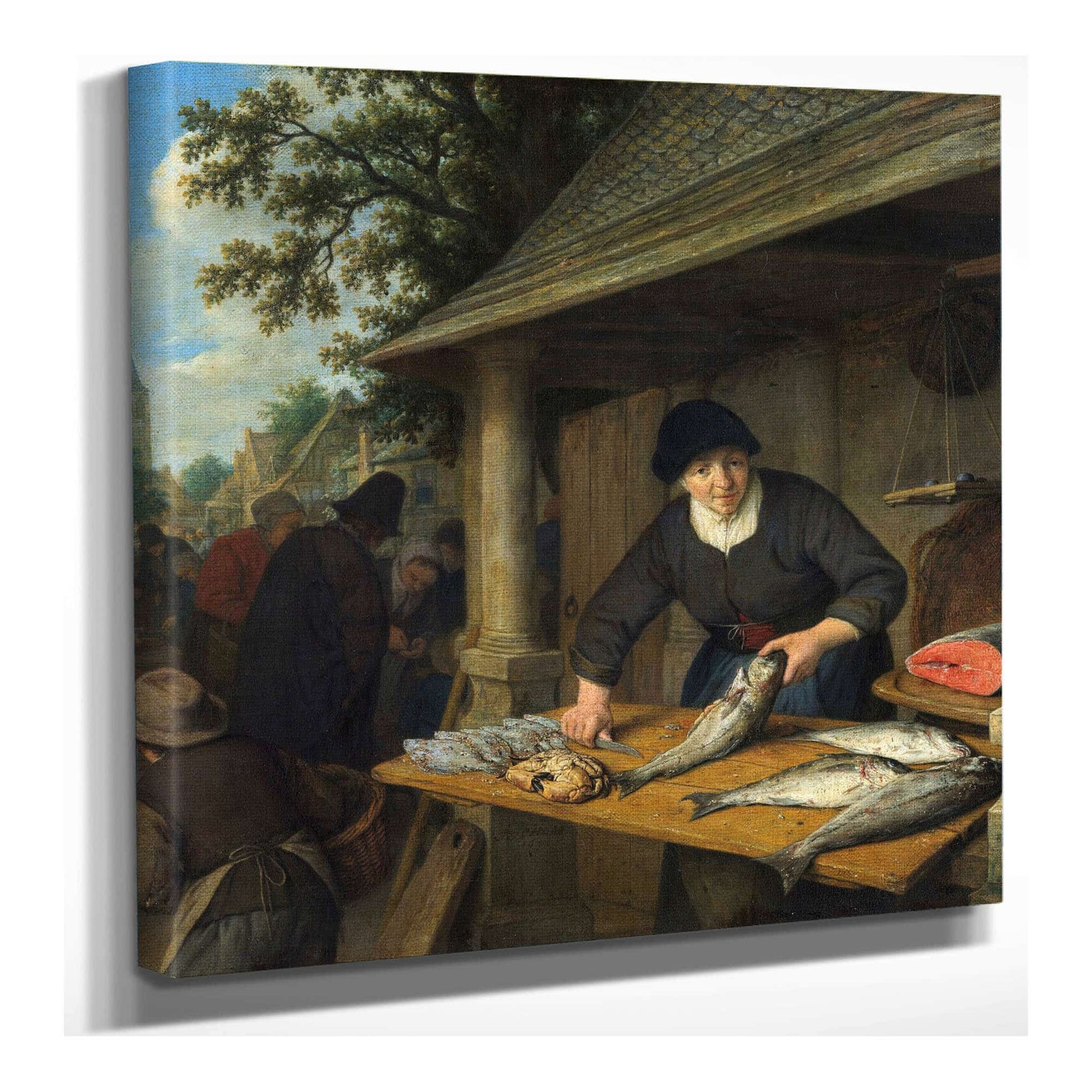 The Fishwife by Adriaen Van Ostade