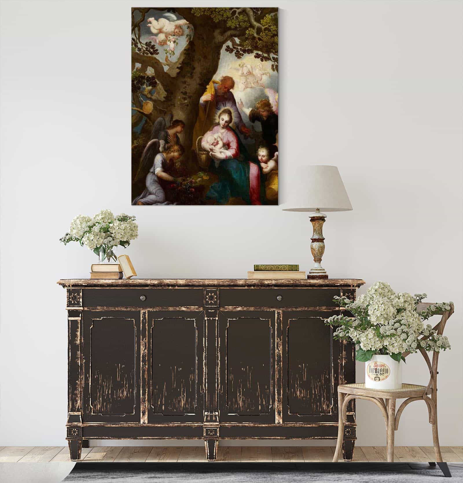 The Flight Into Egypt by Abraham Bloemaert