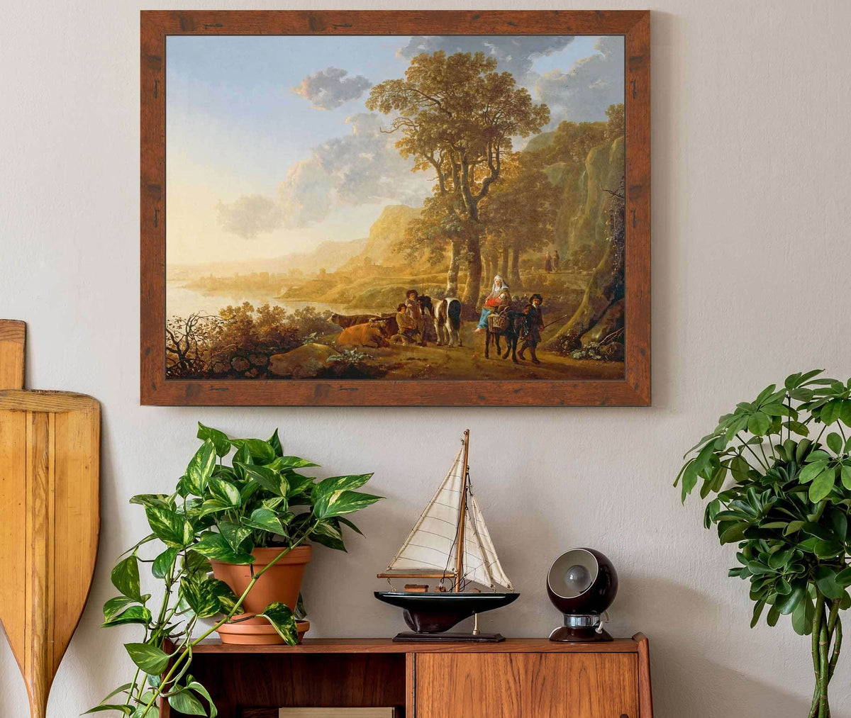 The Flight Into Egypt by Aelbert Cuyp