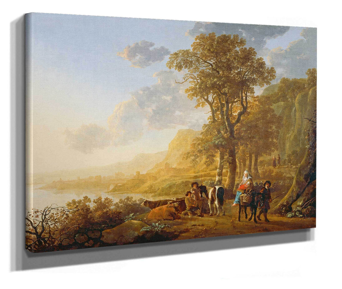 The Flight Into Egypt by Aelbert Cuyp