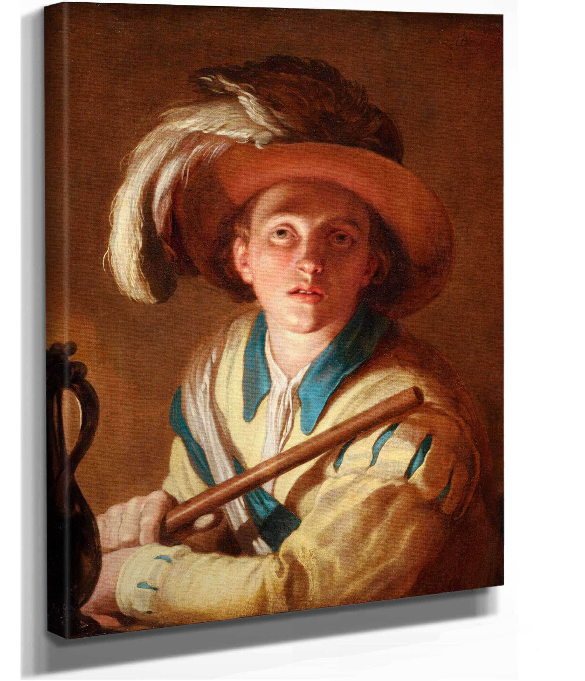 The Flute Player by Abraham Bloemaert