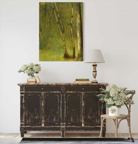 The Forest At Pontaubert by Georges Seurat