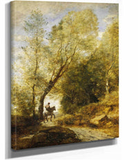 The Forest Of Coubron by Jean Baptiste Camille Corot