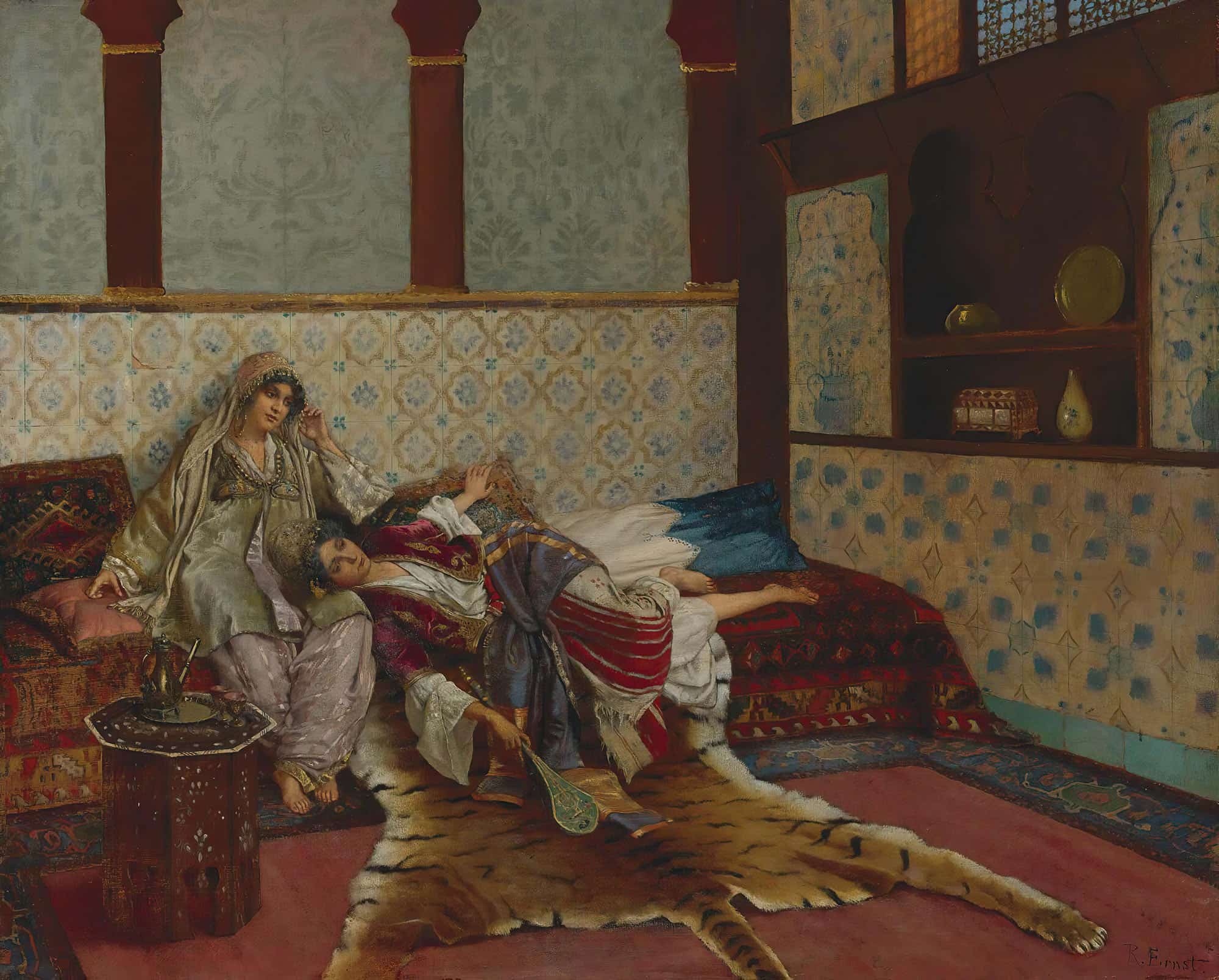 The Forgotten Tune by Rudolf Ernst