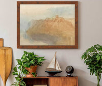 The Fortress Of Ehrenbreitstein From Across The Rhine by Joseph Mallord William Turner