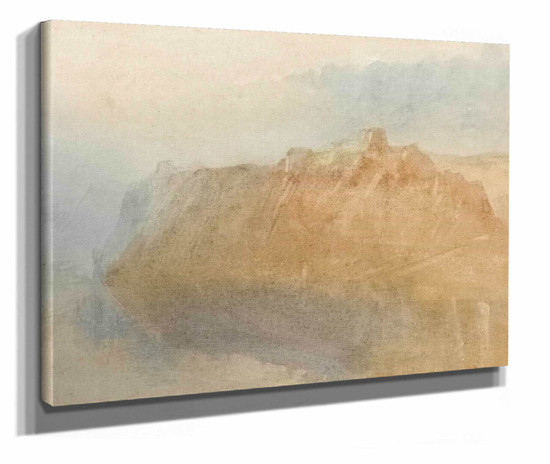 The Fortress Of Ehrenbreitstein From Across The Rhine by Joseph Mallord William Turner