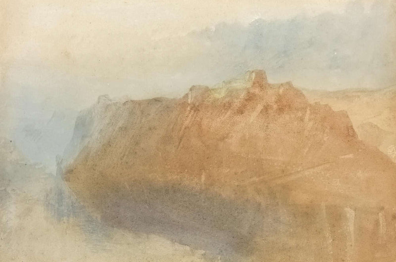 The Fortress Of Ehrenbreitstein From Across The Rhine by Joseph Mallord William Turner