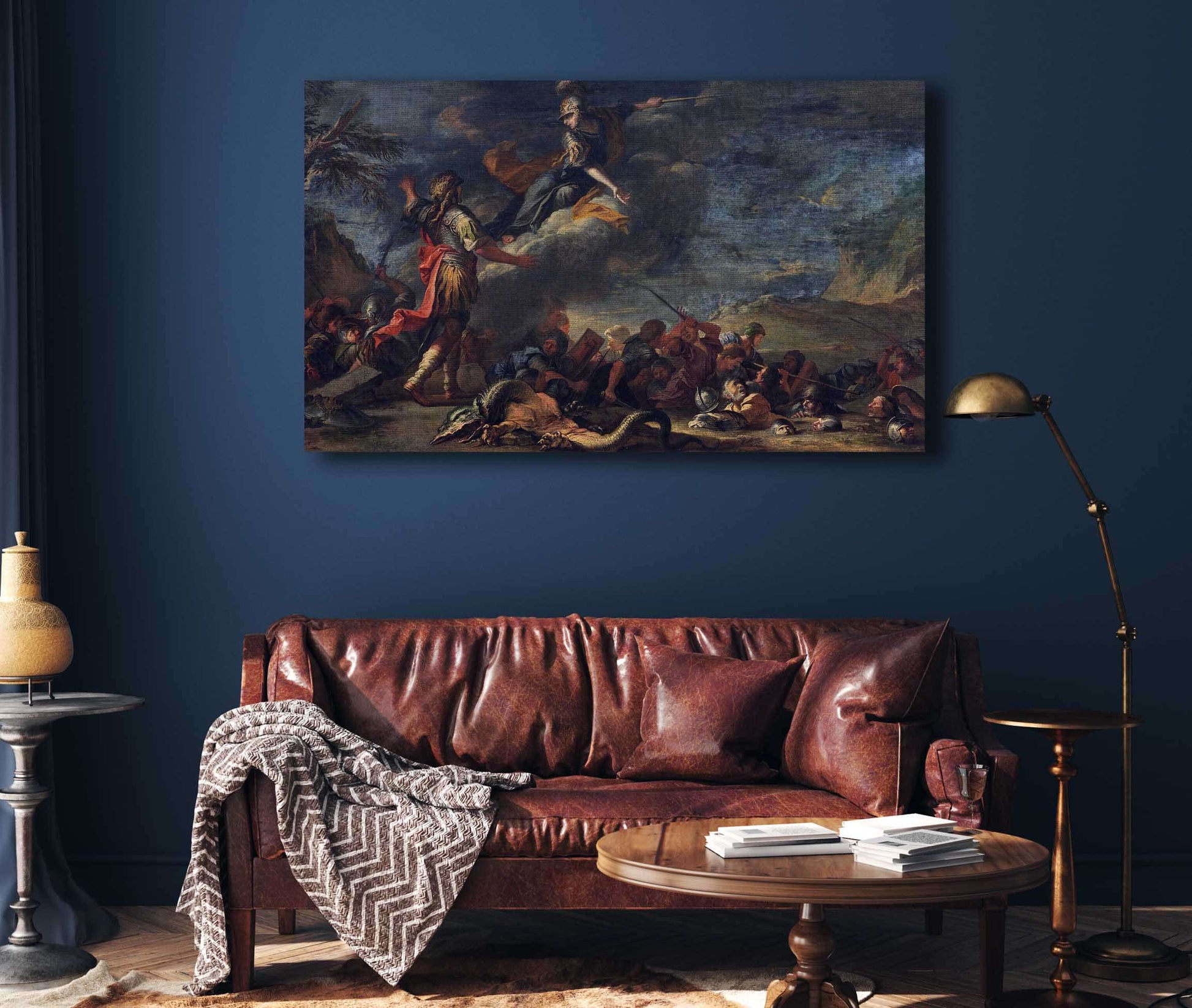 The Founding Of Thebes by Salvator Rosa