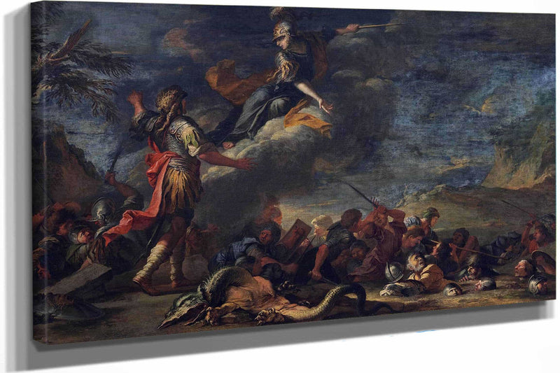 The Founding Of Thebes by Salvator Rosa