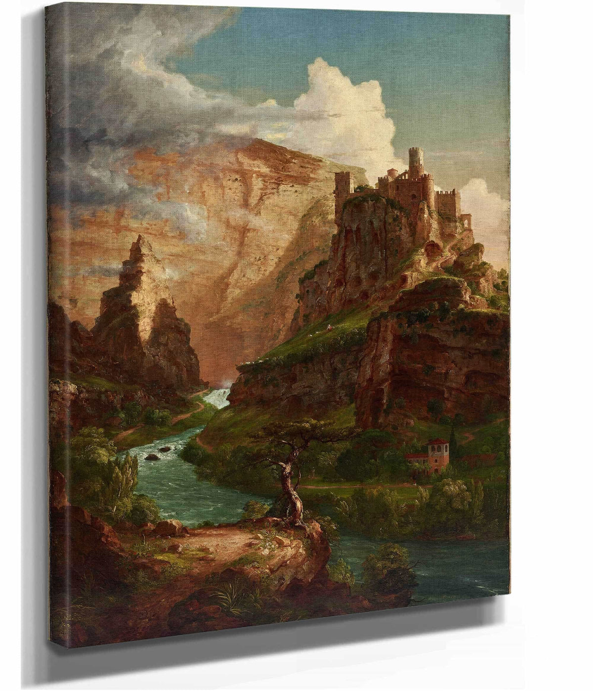 The Fountain Of Vaucluse by Thomas Cole