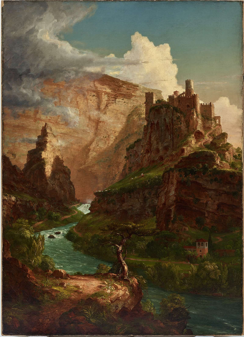 The Fountain Of Vaucluse by Thomas Cole