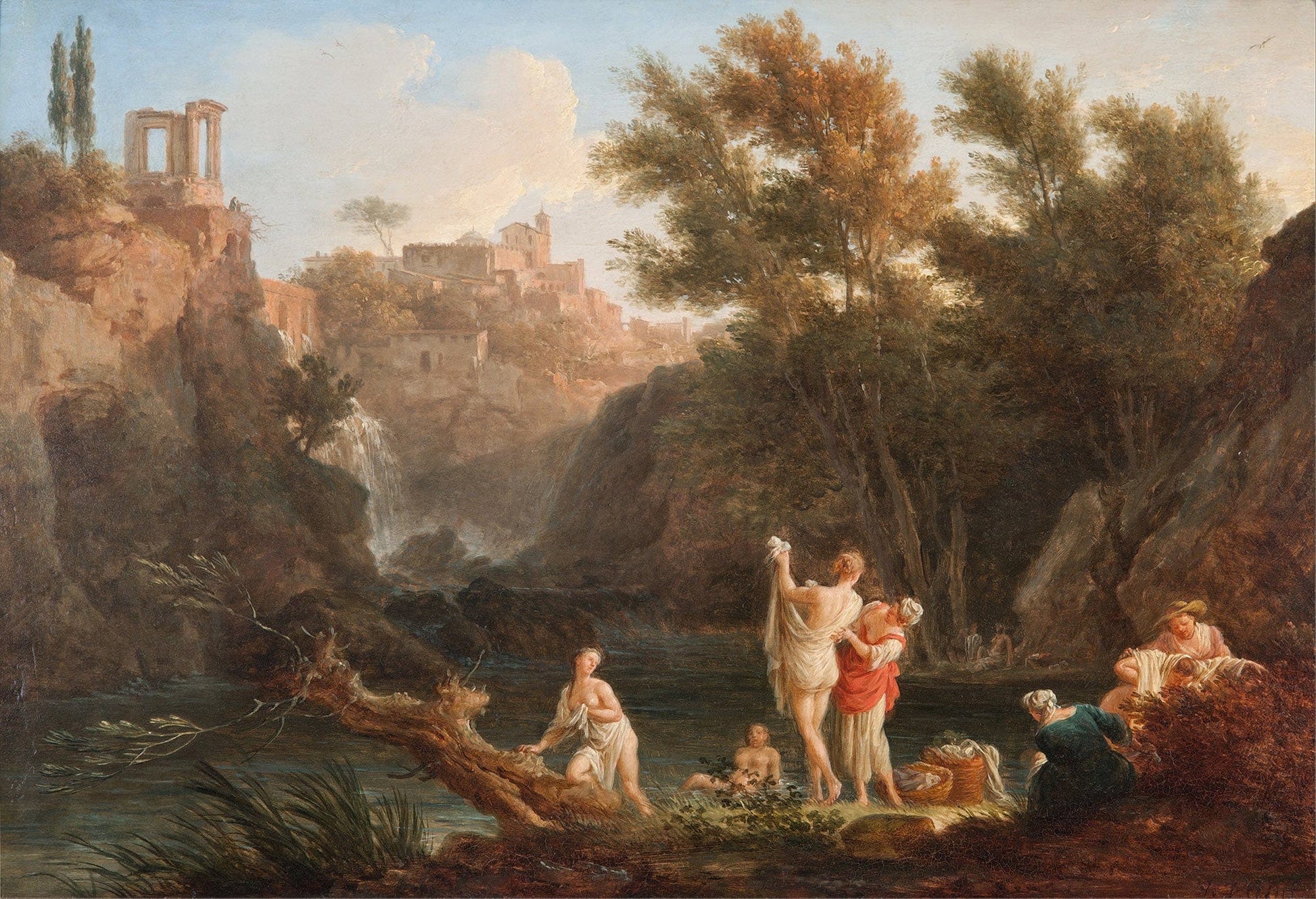 The Four Times Of Day Evening by Claude Joseph Vernet
