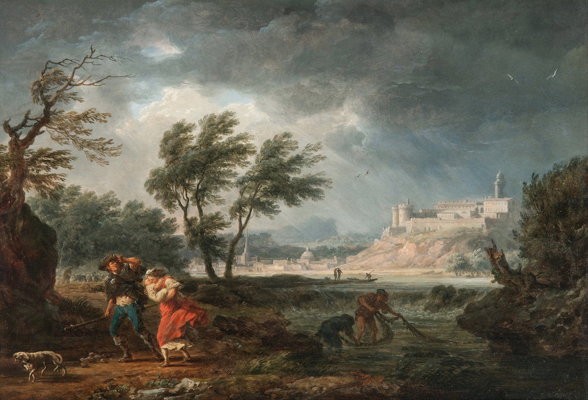 The Four Times Of Day Midday by Claude Joseph Vernet