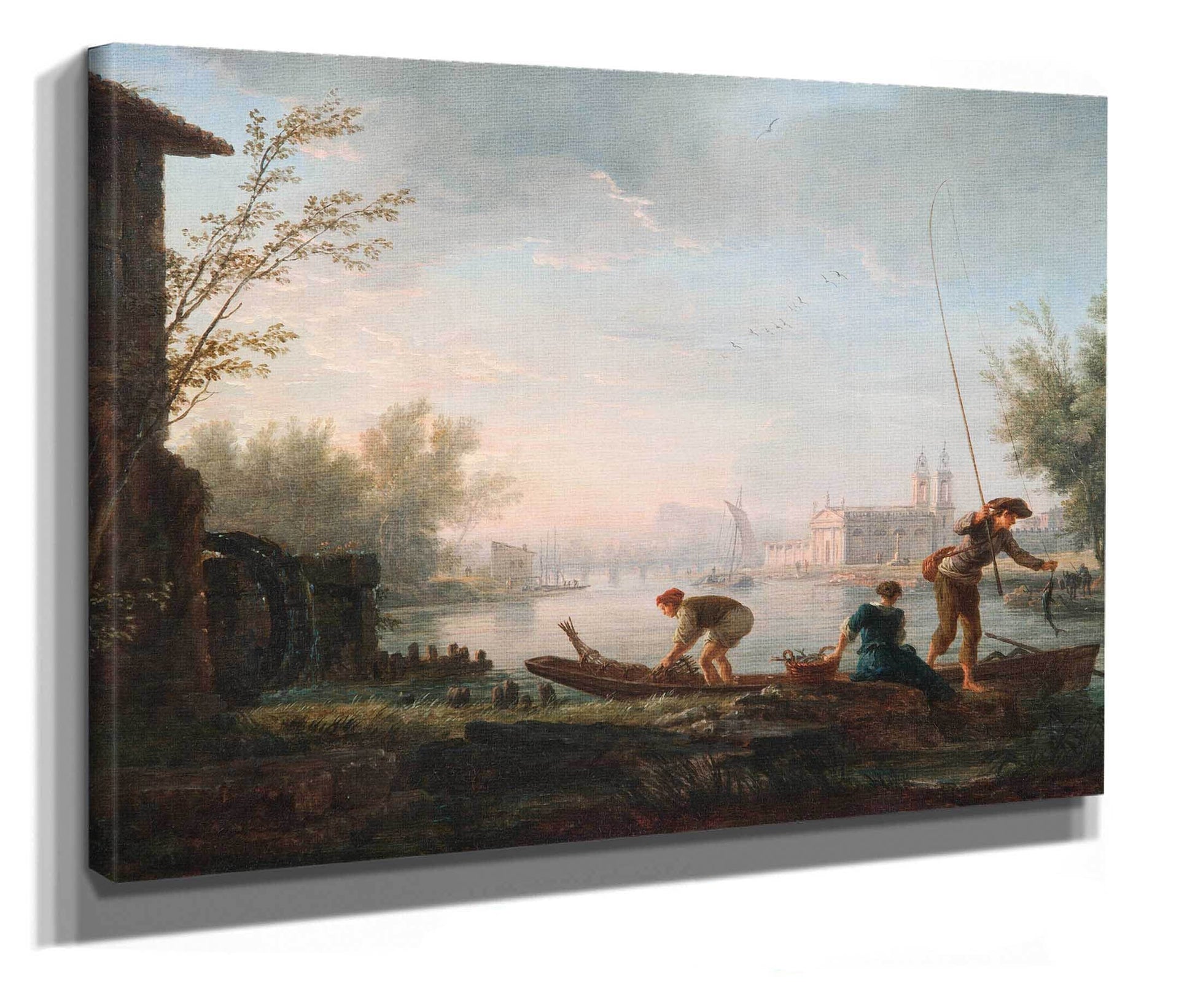 The Four Times Of Day Morning by Claude Joseph Vernet