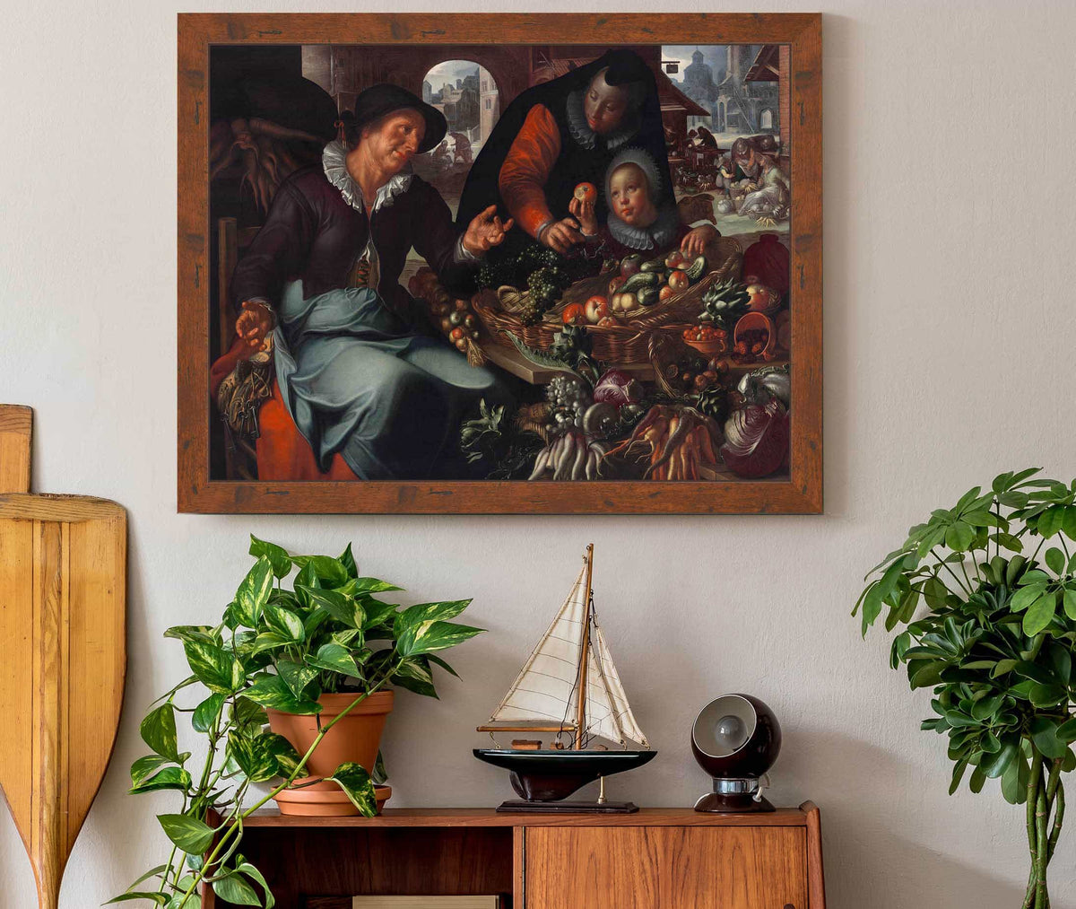 The Fruit And Vegetable Seller by Joachim Wtewael