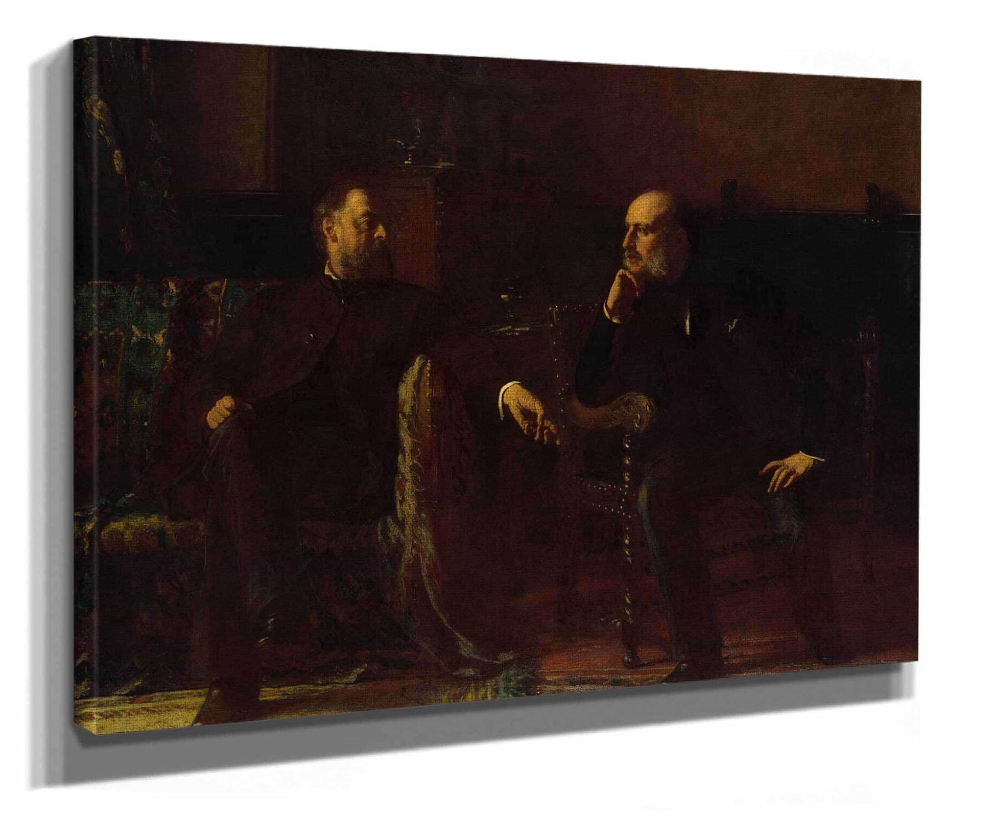 The Funding Bill by Eastman Johnson