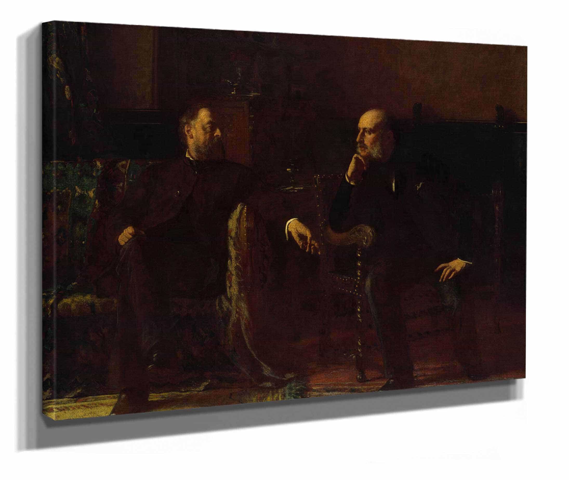 The Funding Bill by Eastman Johnson