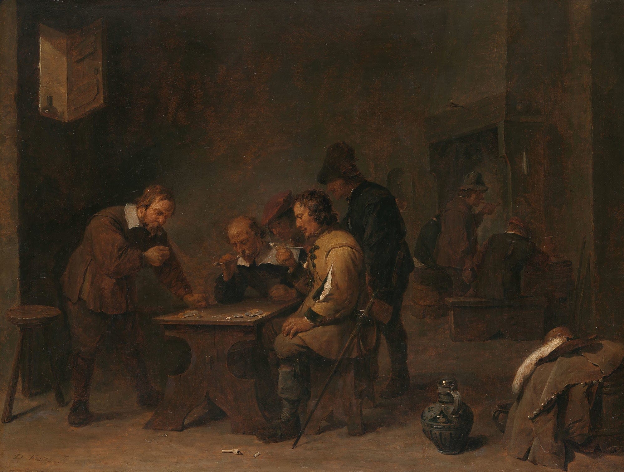 The Gamblers by David Teniers The Younger