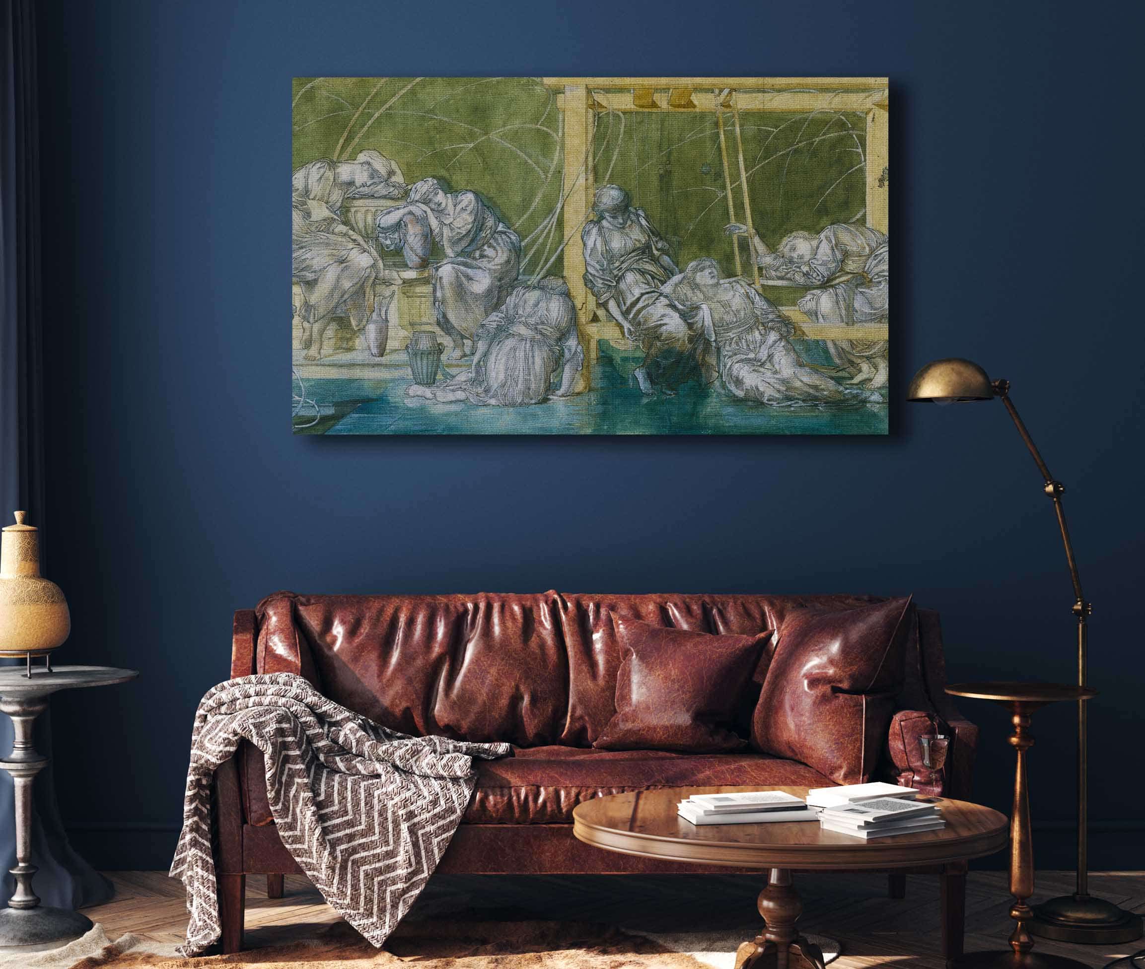 The Garden Court by Sir Edward Coley Burne Jones