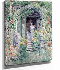 The Garden In Its Glory by Childe Hassam