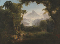 The Garden Of Eden by Thomas Cole