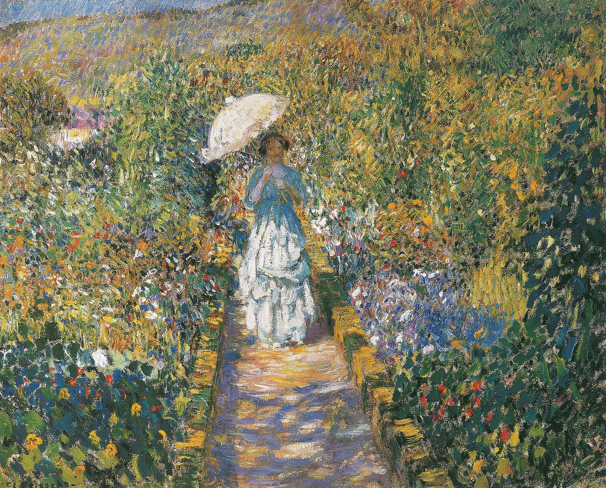 The Garden Path by Frederick Carl Frieseke