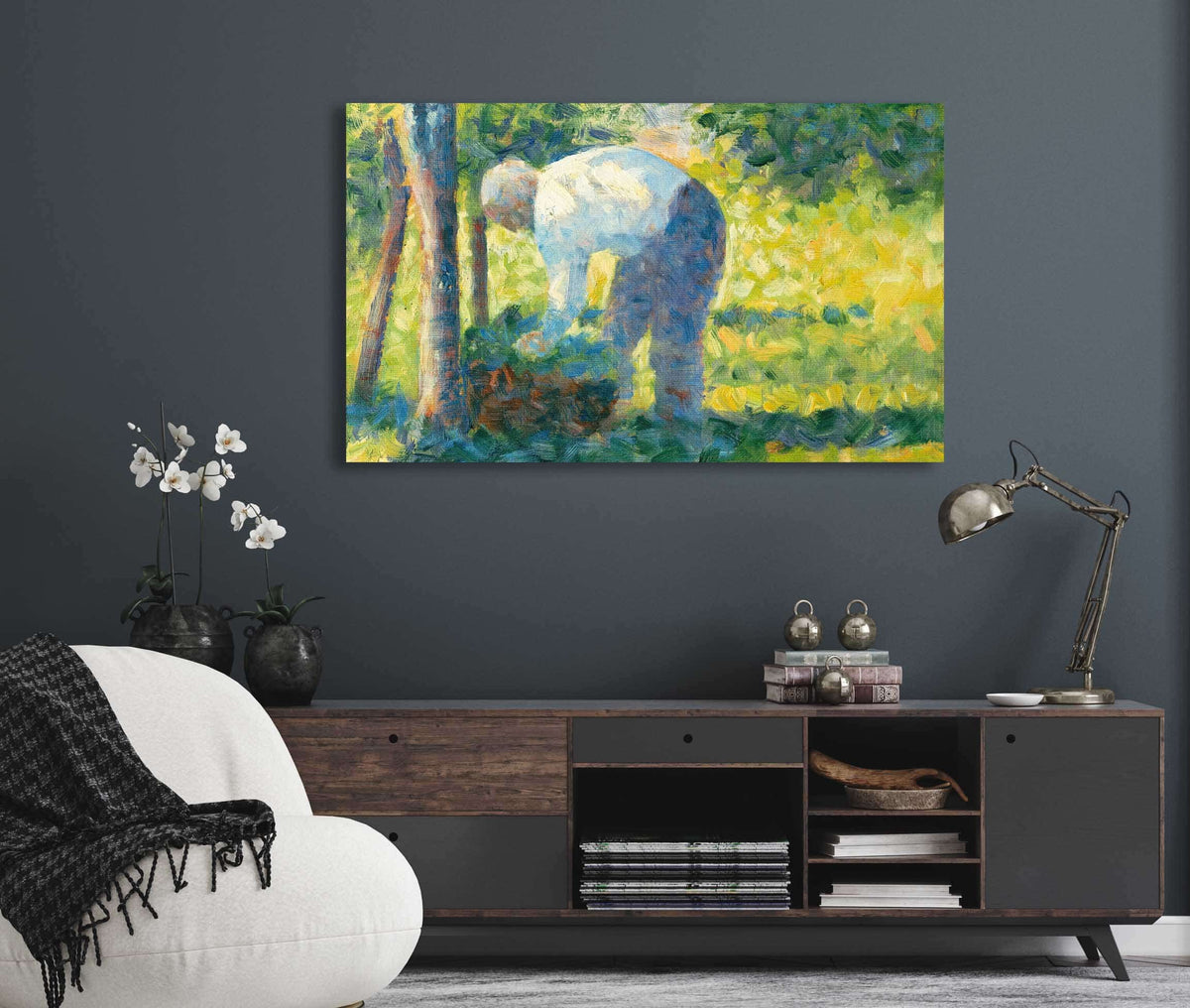 The Gardener   by Georges Seurat