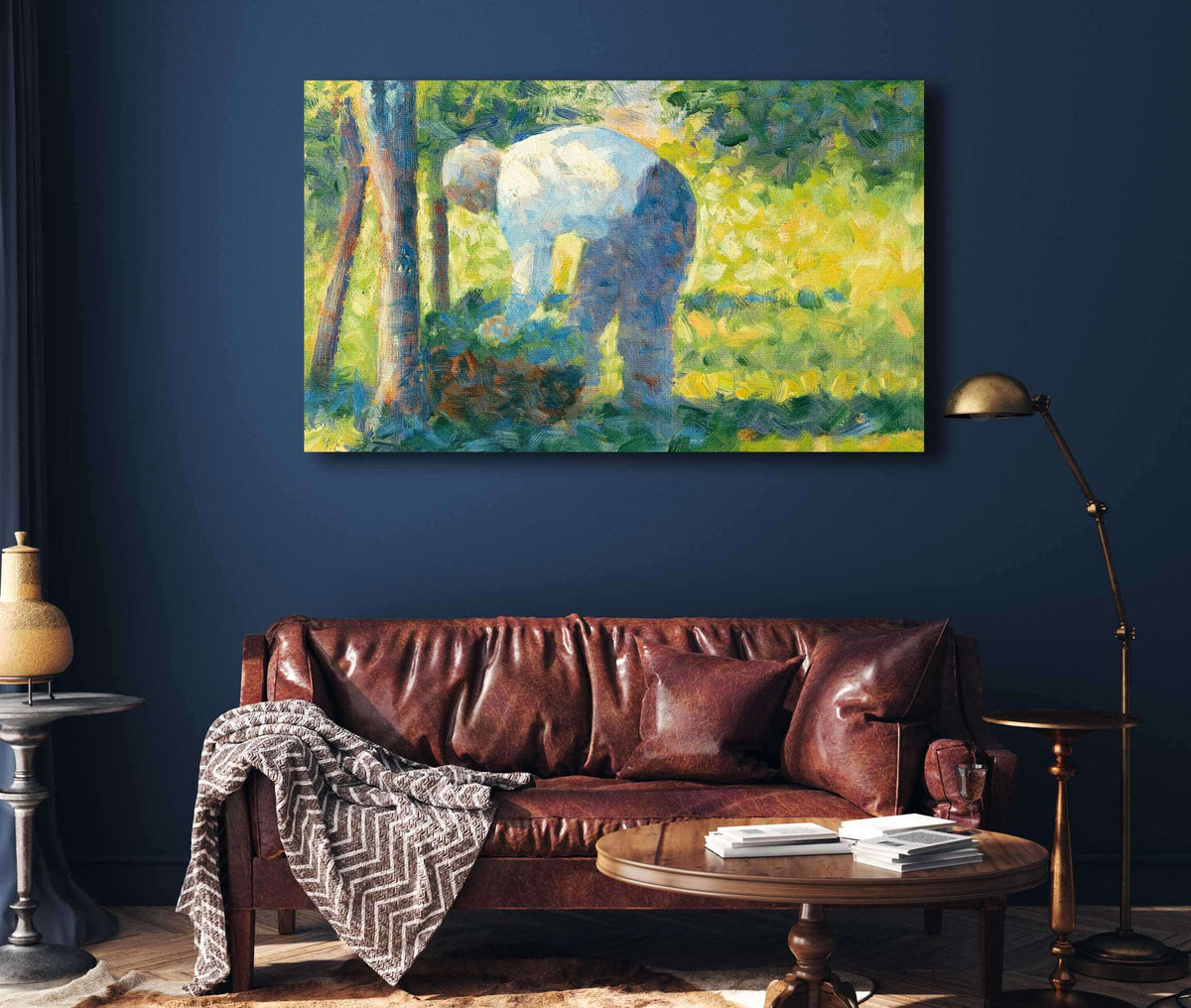 The Gardener   by Georges Seurat