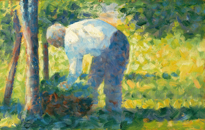 The Gardener   by Georges Seurat