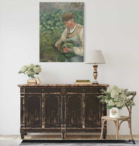 The Gardener Old Peasant With Cabbage by Camille Pissarro