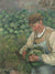 The Gardener Old Peasant With Cabbage By Camille Pissarro