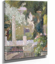 The Gardens At The Sorolla Family House by Joaquin Sorolla