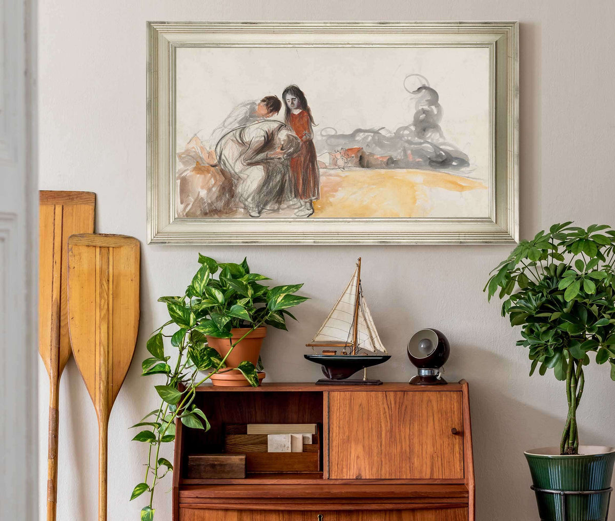 The Germans Have Gone Away Fourth Quarter S Or First Third S by Jean Louis Forain