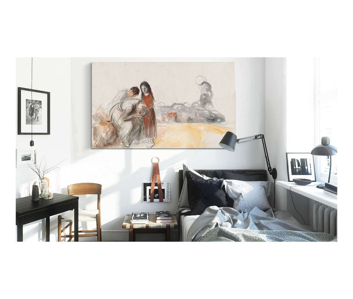 The Germans Have Gone Away Fourth Quarter S Or First Third S by Jean Louis Forain