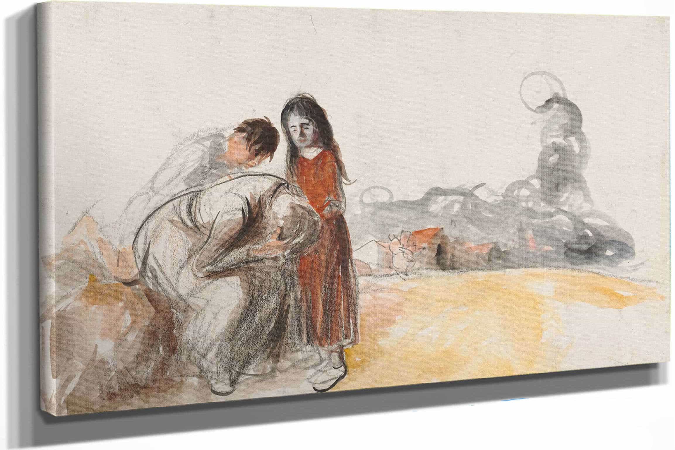 The Germans Have Gone Away Fourth Quarter S Or First Third S by Jean Louis Forain