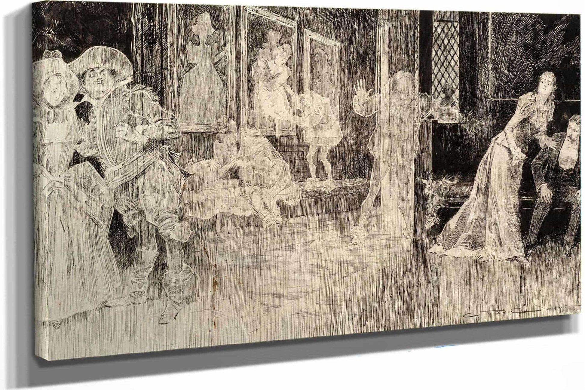 The Ghosts by Charles Dana Gibson