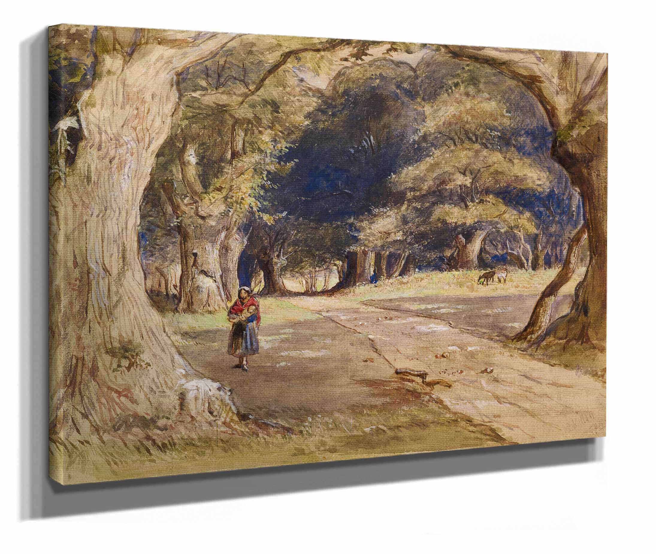 The Gipsy by Sir John Everett Millais