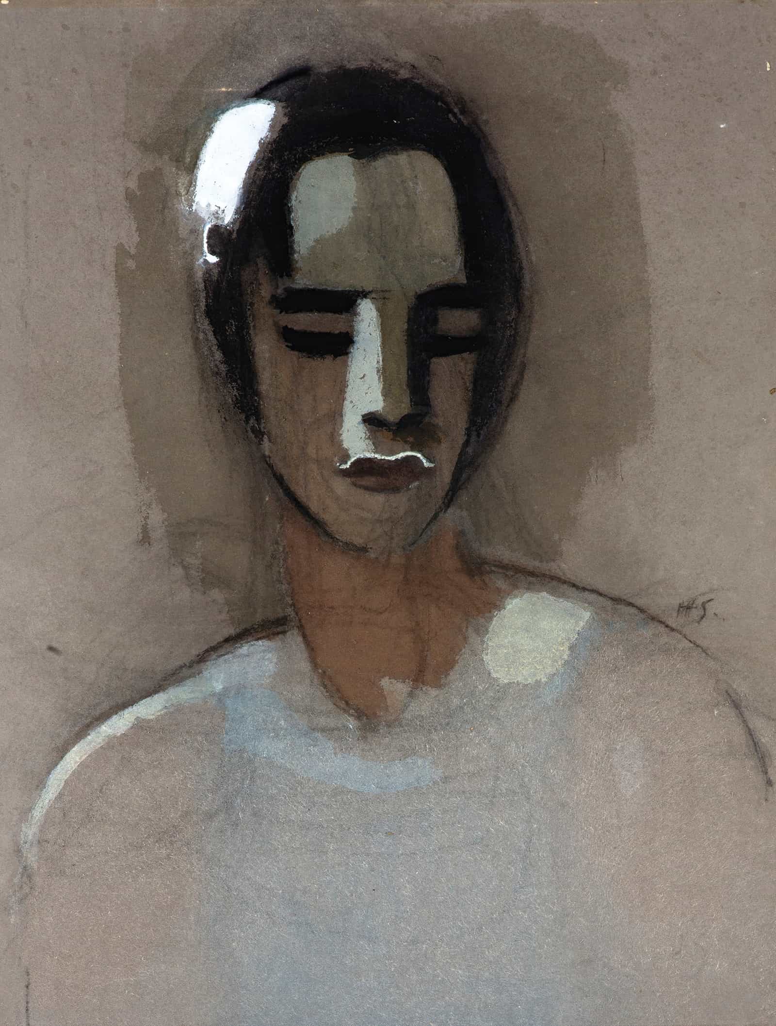The Girl From California by Helene Schjerfbeck