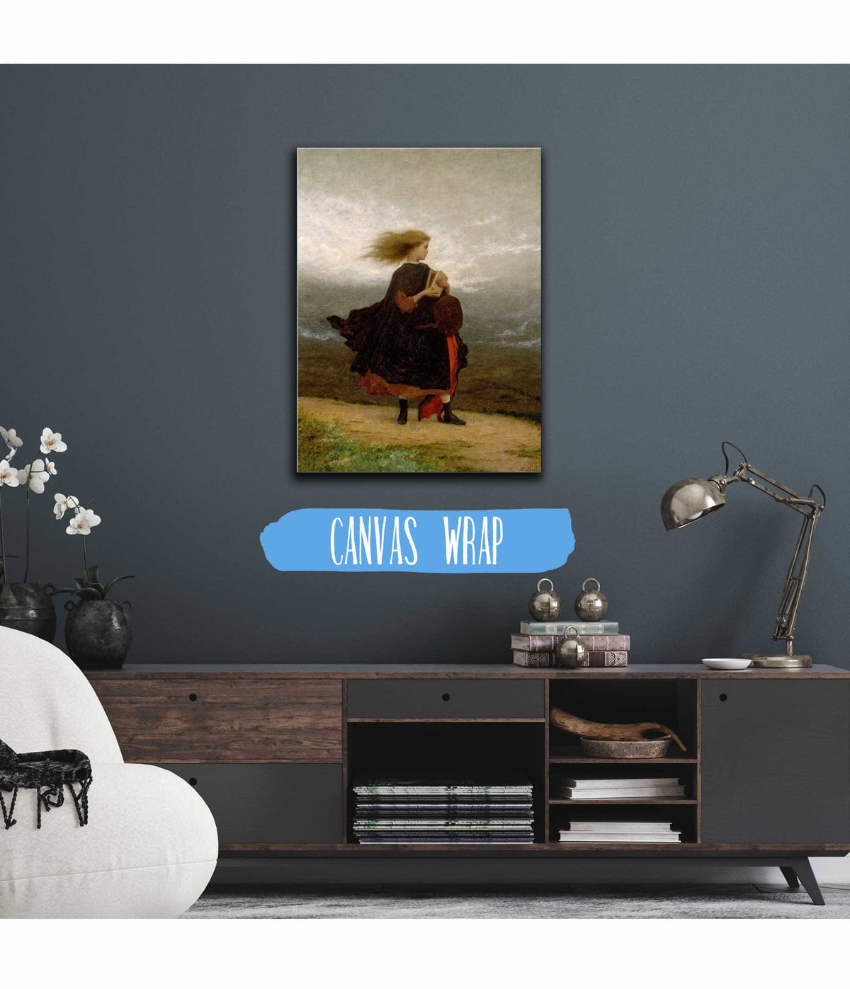 The Girl I Left Behind Me by Eastman Johnson