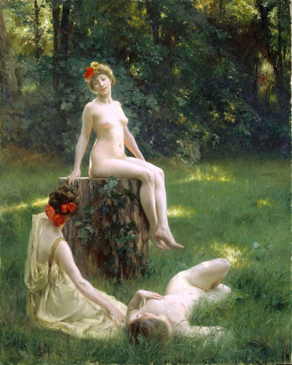 The Glade by Julius Leblanc Stewart