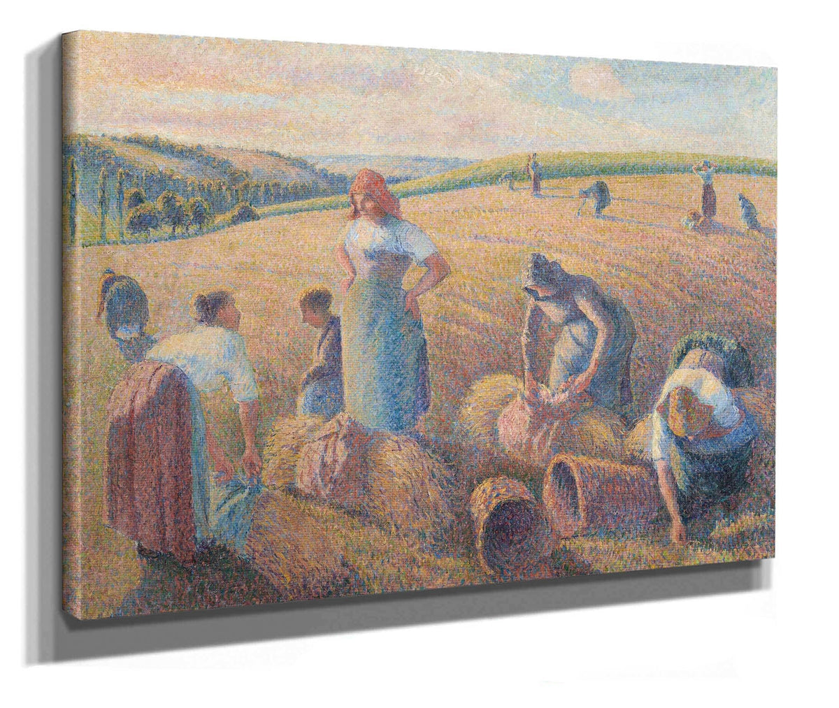 The Gleaners by Camille Pissarro