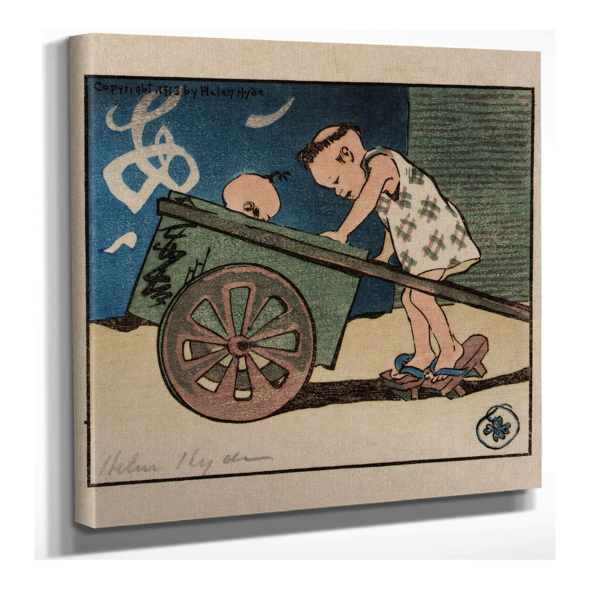 The Go Cart by Helen Hyde