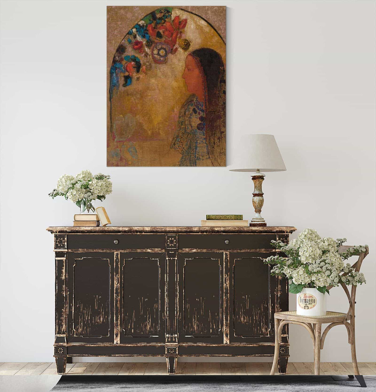 The Gothic Window by Odilon Redon