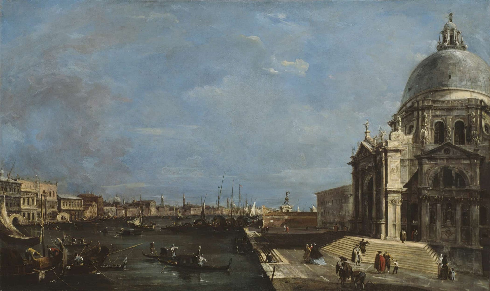 The Grand Canal Venice by Francesco Guardi