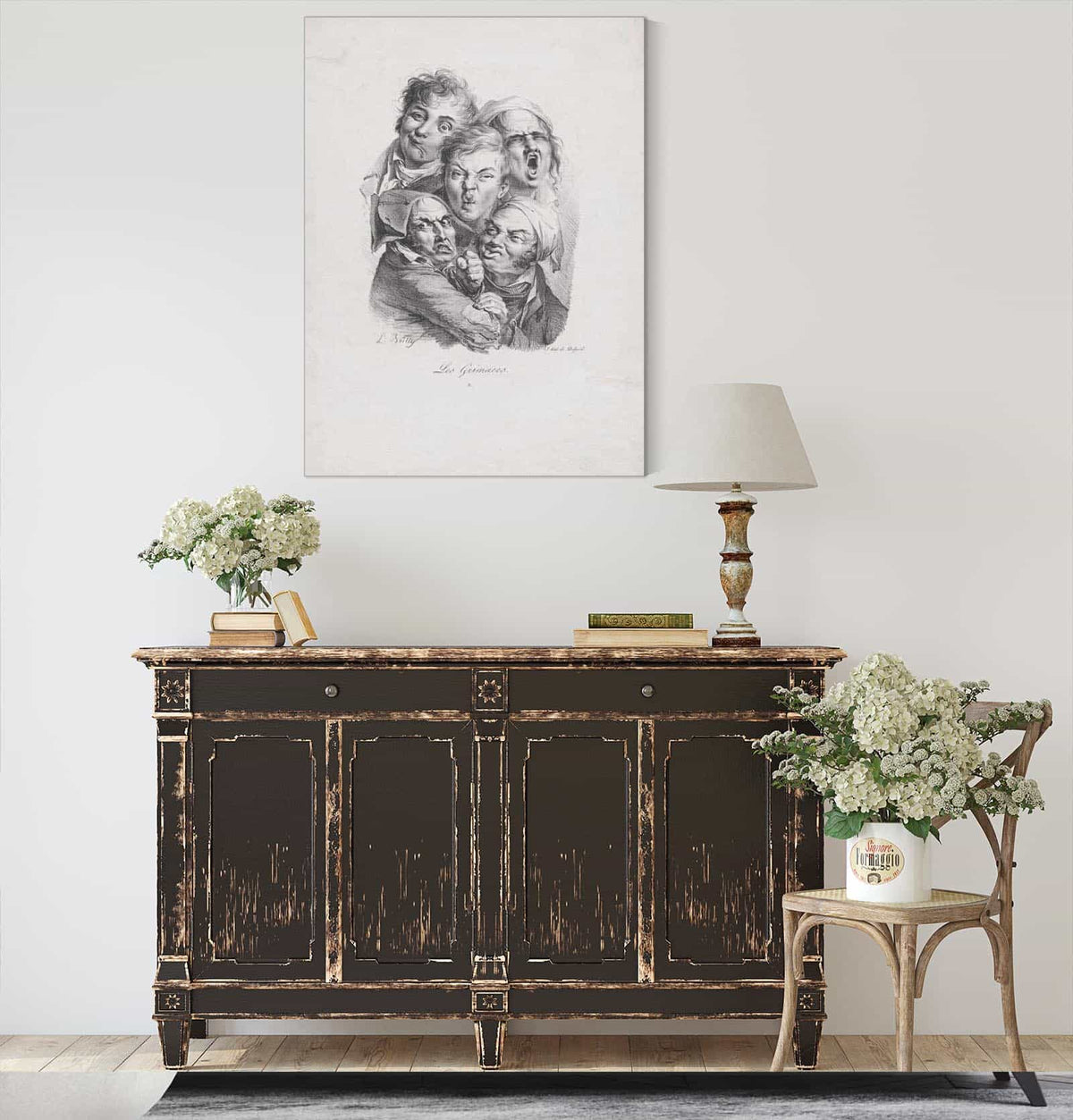 The Grimaces by Louis Leopold Boilly