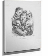 The Grimaces by Louis Leopold Boilly